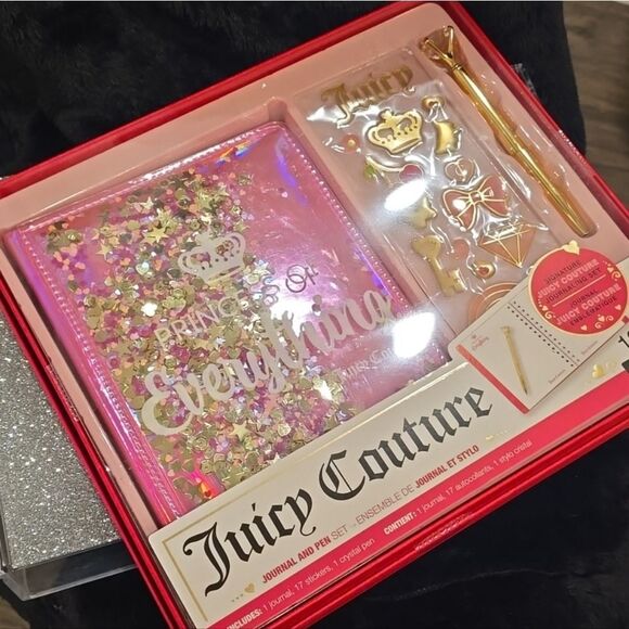 Juicy Couture Make It Real Princess Of Everything 19-PC Boxed Journal & Pen Set - Picture 11 of 11